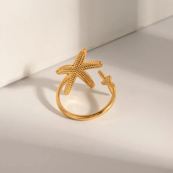 Gold_Starfish_Rings_For_Women